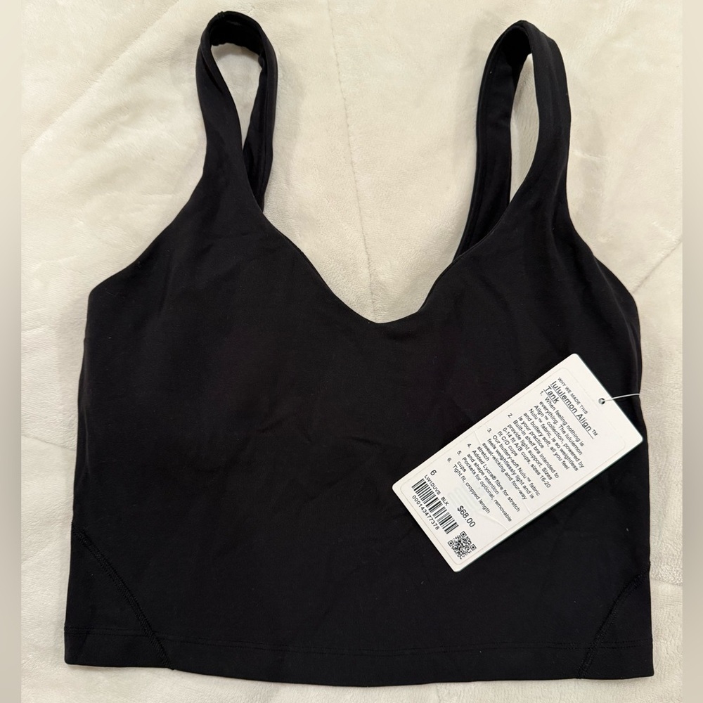 Lululemon AlignTank Size 6 New